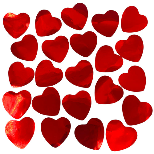 Mylar Heart Confetti (1kg loose)